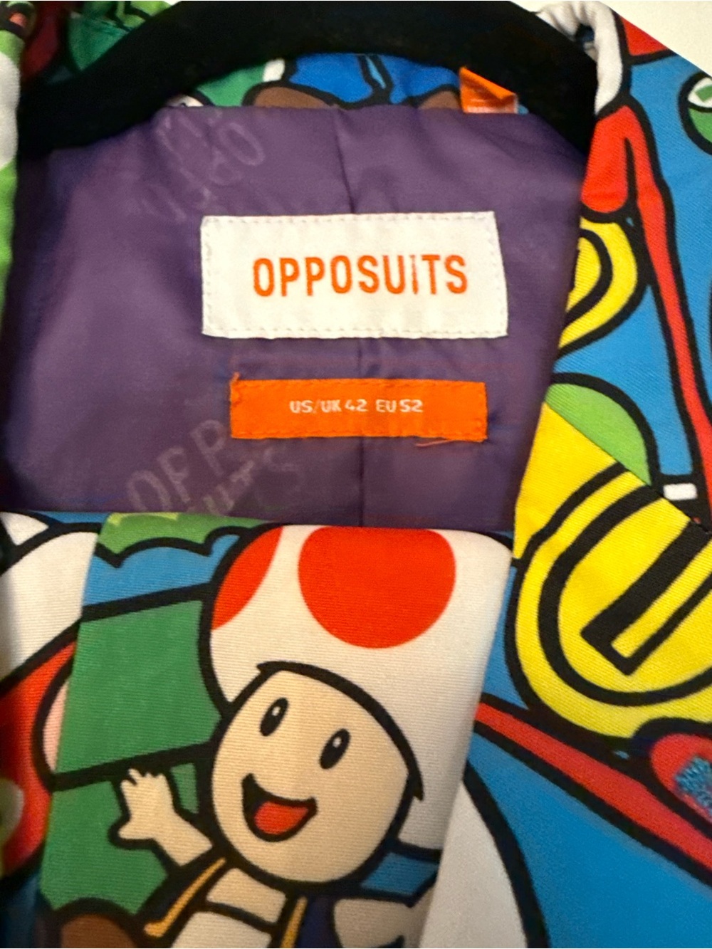 OppoSuits Super Mario Print Blazer - Multicolor - Picture 2 of 5